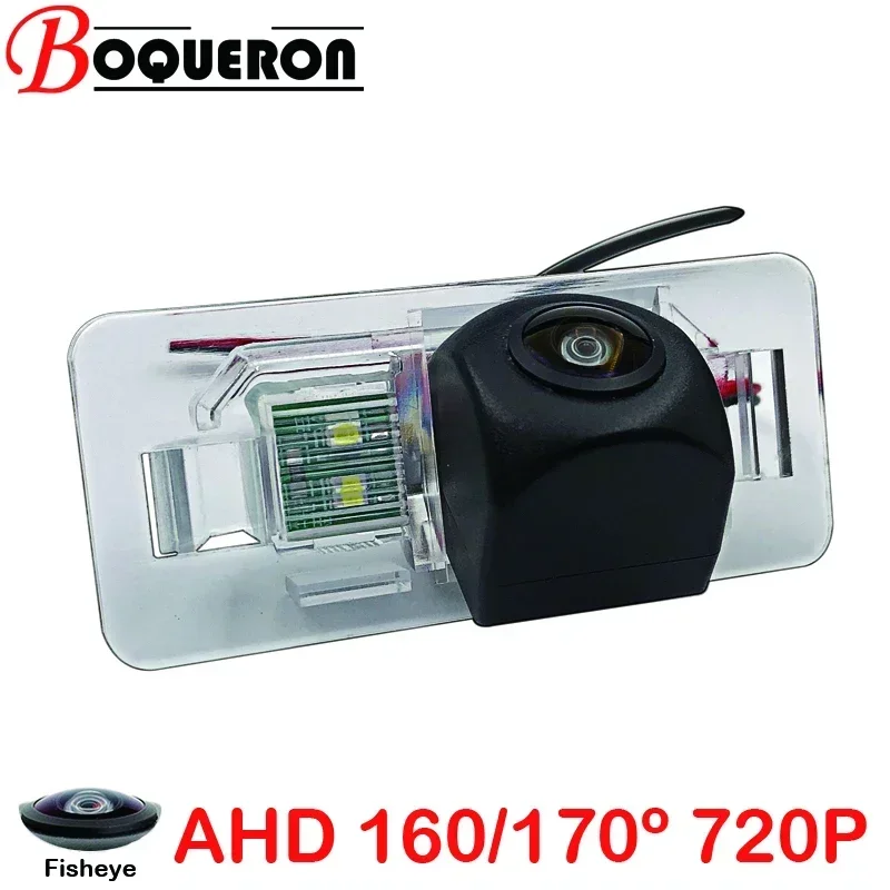 Fisheye 170 Degree 720P AHD Car Vehicle Rear View Reverse Camera For BMW 7 3 1 5 Series E38 E65 E66 E67 E68 E82 E88 E46 E90 E91