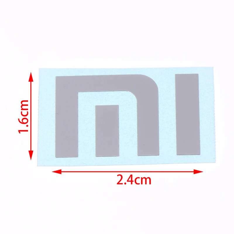 Silver Logo Label Laptop Metal Logo Sticker For Xiaomi-MI Laptop Mobile Phone TV Computer Notebook Sticker Label