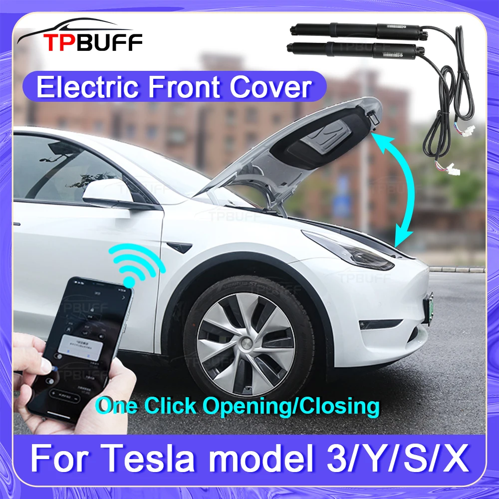 Power Trunk for Tesla Electric Front Cover Model 3 Y S X Free Liftgate Trunk Bonnet Auto Opener Closing System 2024 Accessory