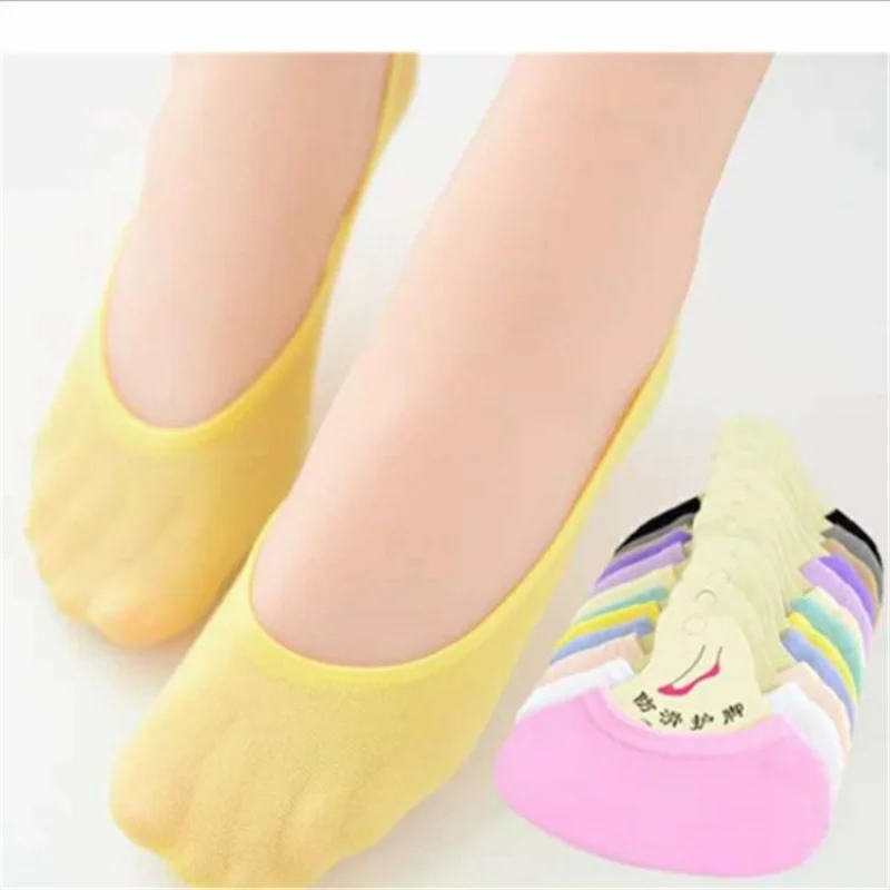 's Ankle Invisible Shallow Mouth Women's Summer Candy Socks Korean Cute Ultra-Thin Short Stockings