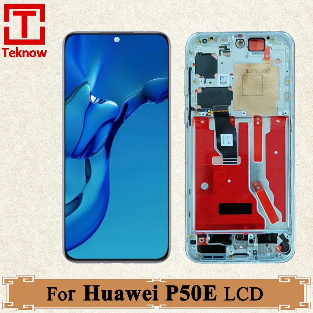 

6.5" AMOLED For Huawei P50E LCD Display ABR-AL60 Screen Touch Panel Digitizer Replacement Parts For Huawei P50E Display