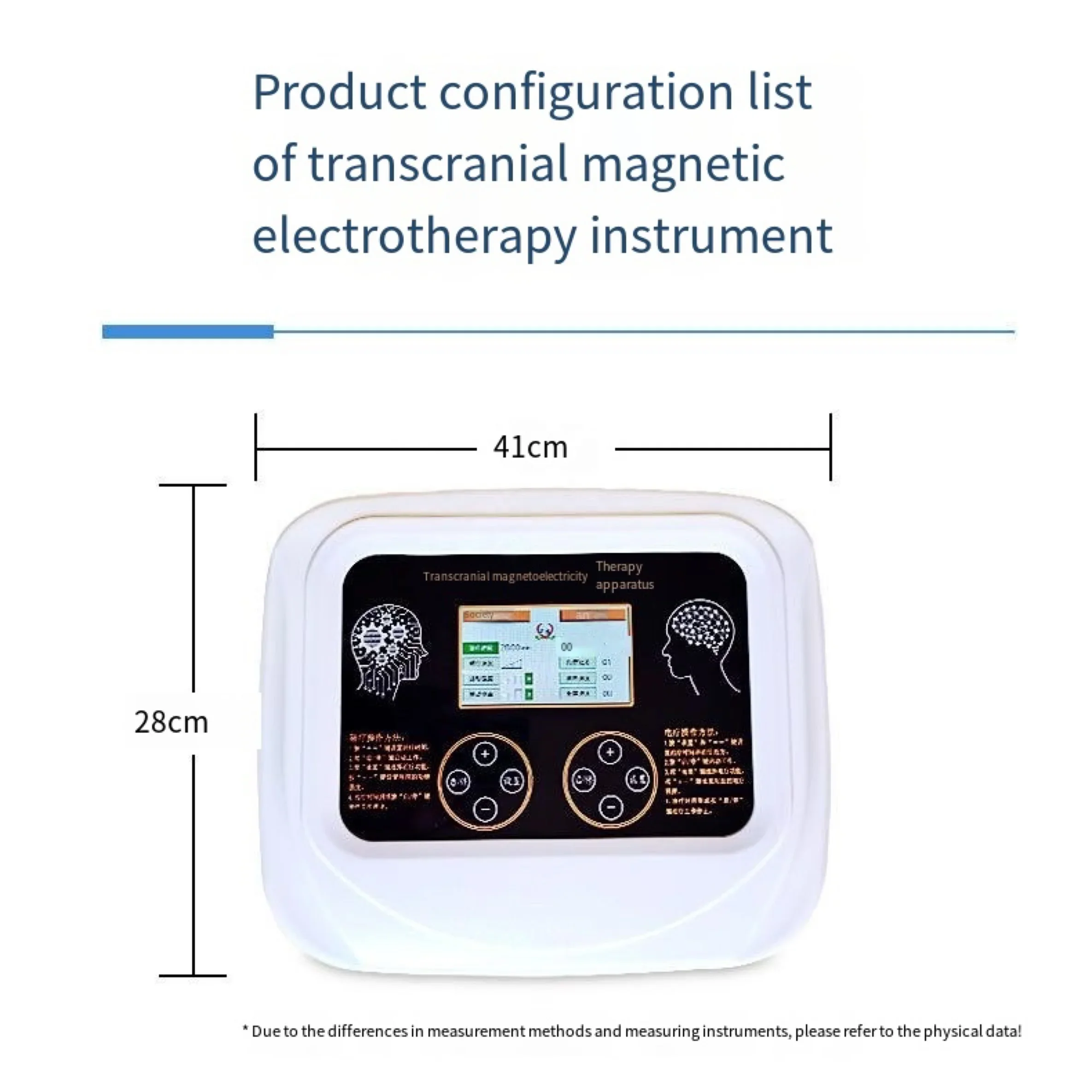 Electroterapia magnética transcraneal RTMS para adultos, niños y ancianos