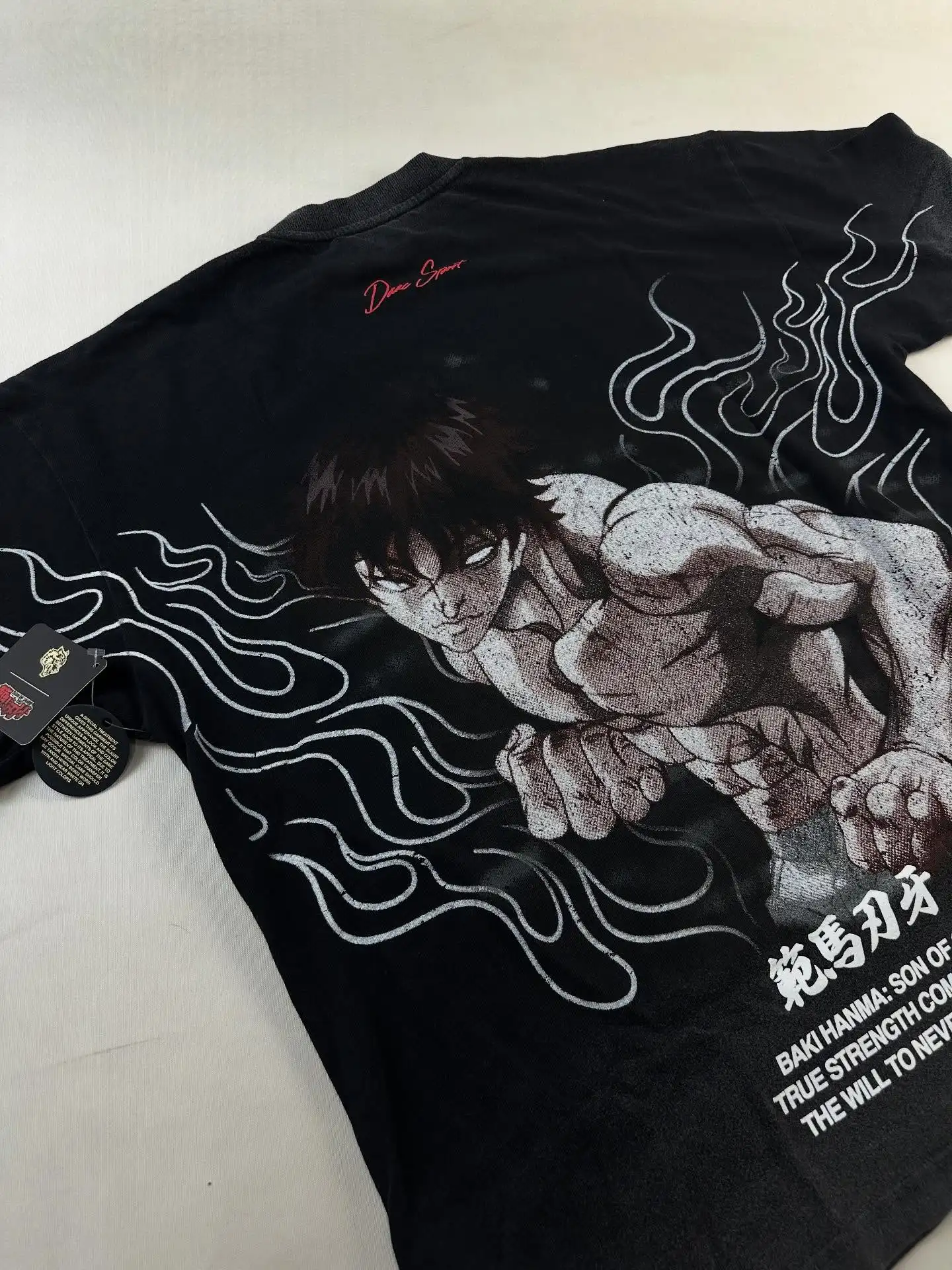 

Hanma baki tee premium graphic t shirts oversized t shirt 2025 new sport pro choice harajuku goth streetwear vintage y2k tops