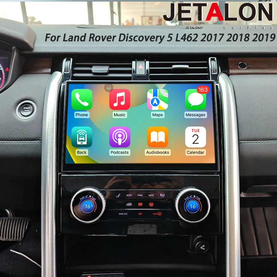 

11.4 Inch Plug and Play Android 14 Car Radio Carplay Android Auto GPS Head Unit For Land Rover Discovery 5 L462 2017 2018 2019