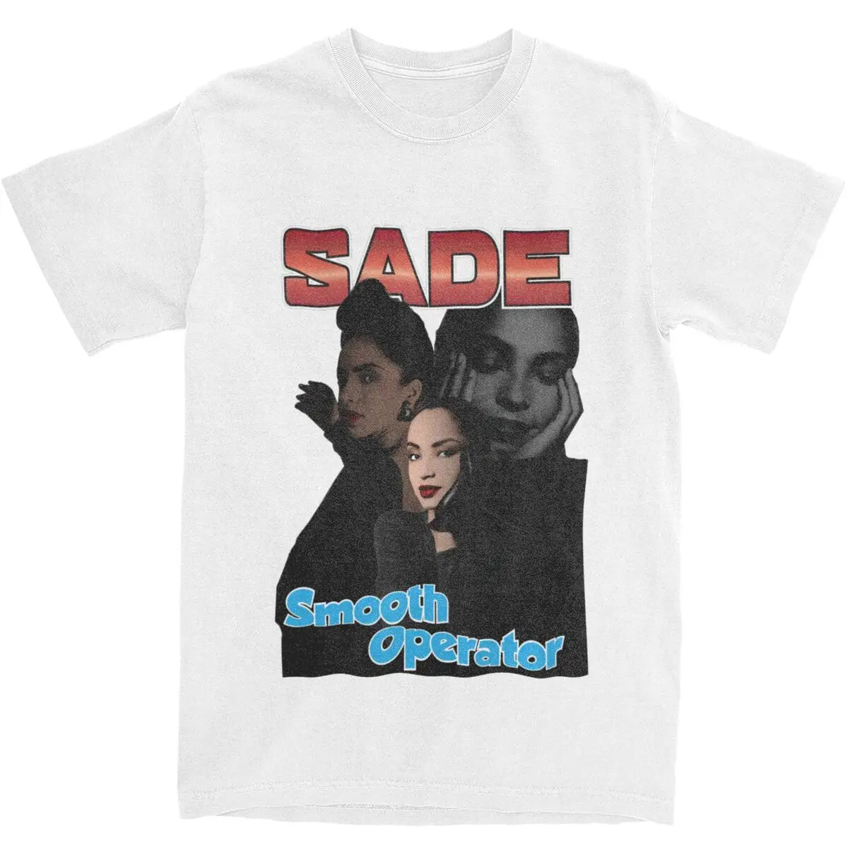

Singer S-SADEs Music T-Shirt Fashion T-Shirts Short Sleeves Aesthetic Tshirt Beach Cotton O Neck Oversize Tees