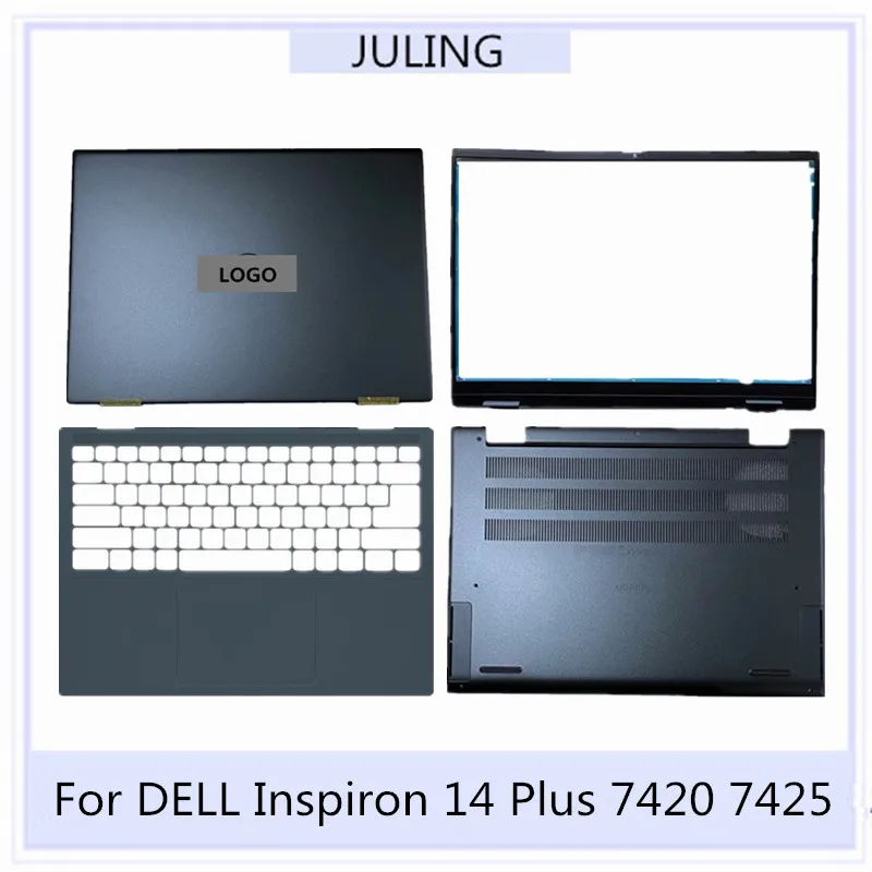 

For DELL Inspiron 14plus 7420 7425 Laptop Top Case LCD Rear Lid Back Cover/Front Bezel/Palmrest Upper/Bottom Case