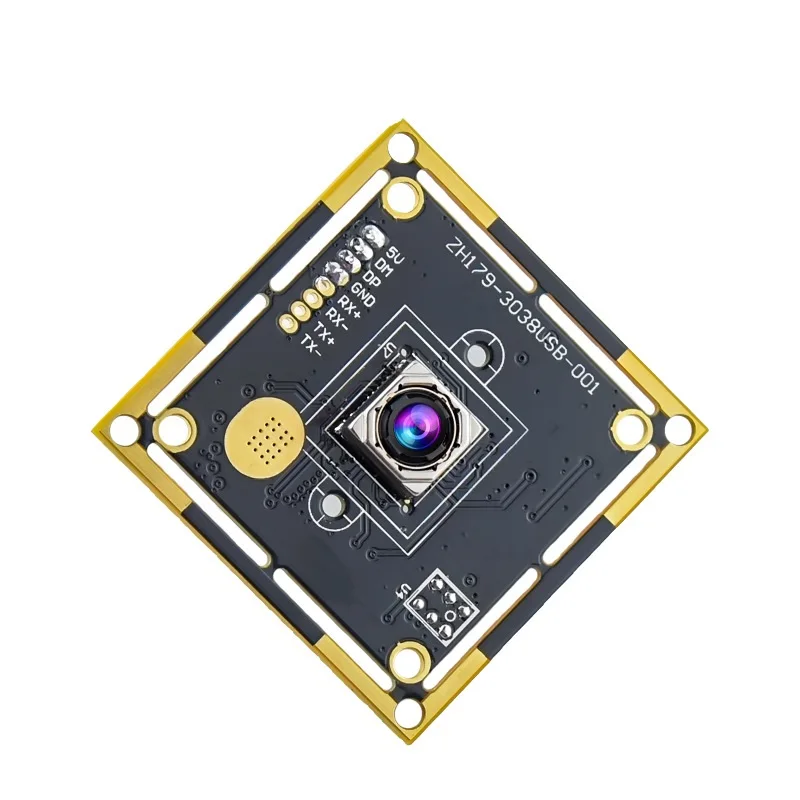 

USB no-drive camera module 8 MP pixel IMX179 Autofocus UVC protocol with microphone