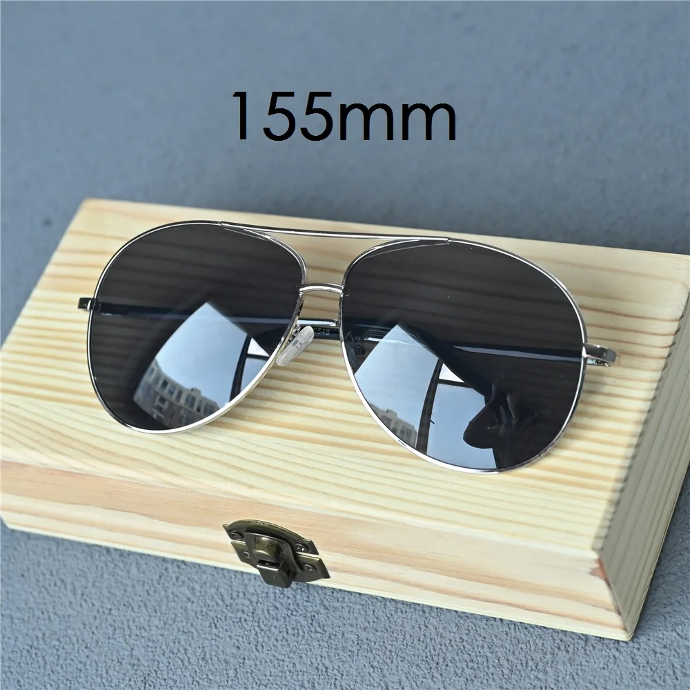 Janvancy 155mm Men Oversized Sunglasses Women Aviation Sun Glasses for Male Big Large Head Gradient Lens Black Brown UV400