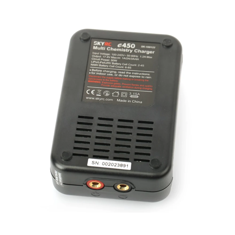 NEW SKYRC E450 Balance Charger 50W 4A Multi Chemistry Battery Charger for 2-4S LiPo / LiFe / LiHV Lipo Battery