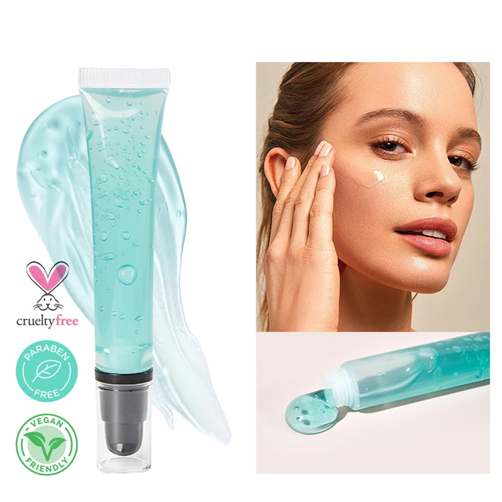 Wegański makijaż private label hurtowo, matujący primer żelowy kontrolujący wydzielanie sebum, z możliwością personalizacji logo, baza pod makijaż Ice Crystal, wygładzający podkład.