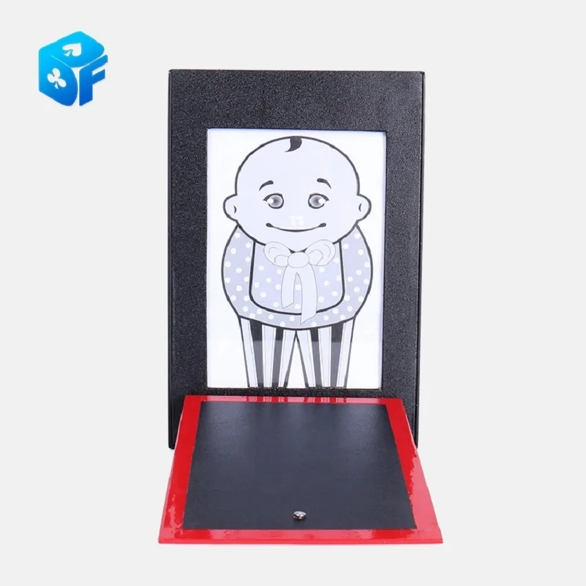 Change clothes drawing board  lighthearted and funny Close-up stage small theater  Magic Painting Magic Tricks easy magic kids