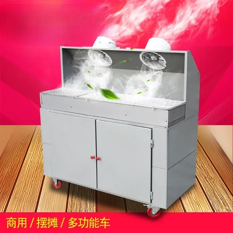 Dual motor range hood, large commercial range hood with large exhaust fan, and matching oven Hot sales