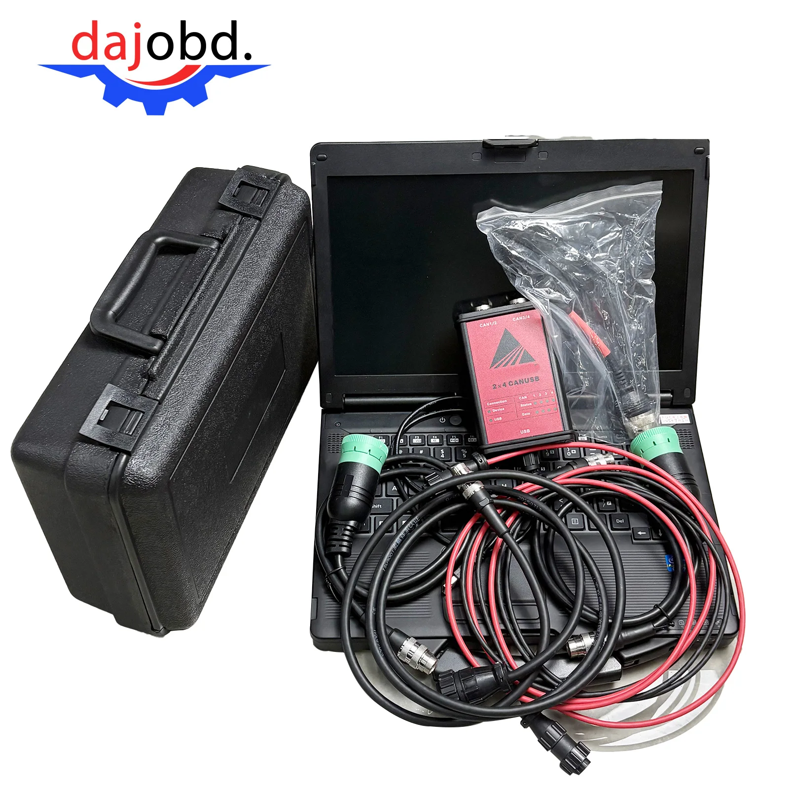 CF54 laptop+Agricultural construction diagnostic tool for AGCO diagnostic kit (CANBOX) AGCO SISU Power WinEEM4 Service Tool