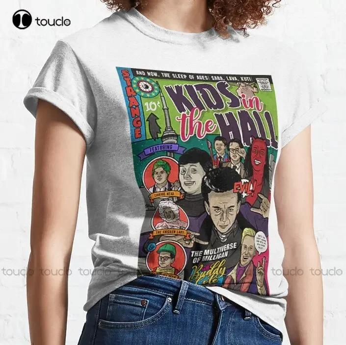 The Kids In The Hall Trending T-Shirt Short Sleeve Shirts For Women Custom Gift Breathable Cotton Xs-5Xl Streetwear All Seasons