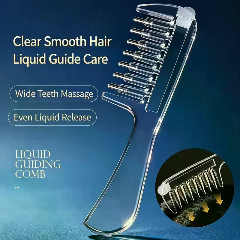 /ACR/Multi-Function Mini Portable Head Applicator Anti-Frizz Scalp Nourish Hair Firming Applicator Anti-Static Hair Care