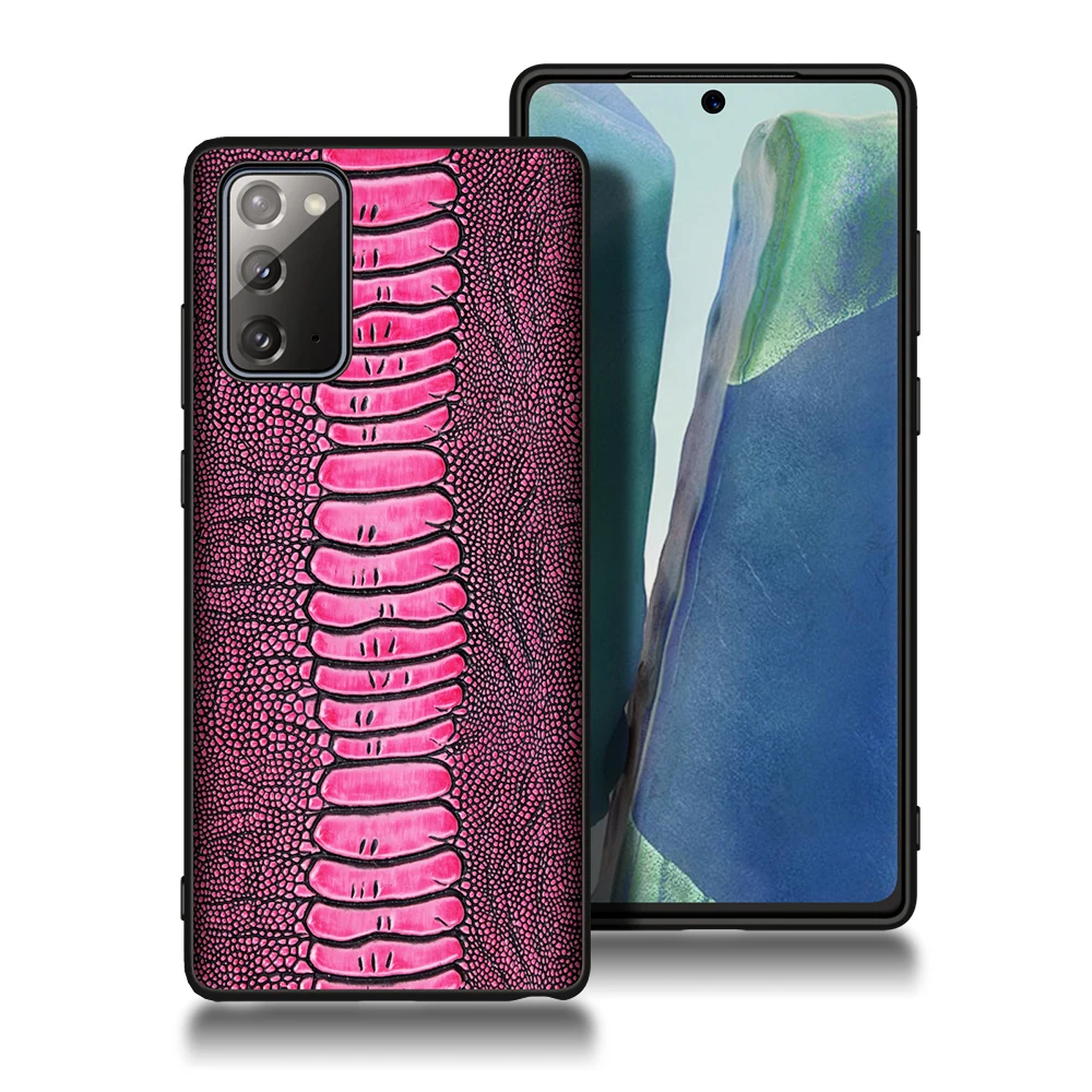 Чехол-накладка из натуральной кожи для Samsung Galaxy Note 20 Note20