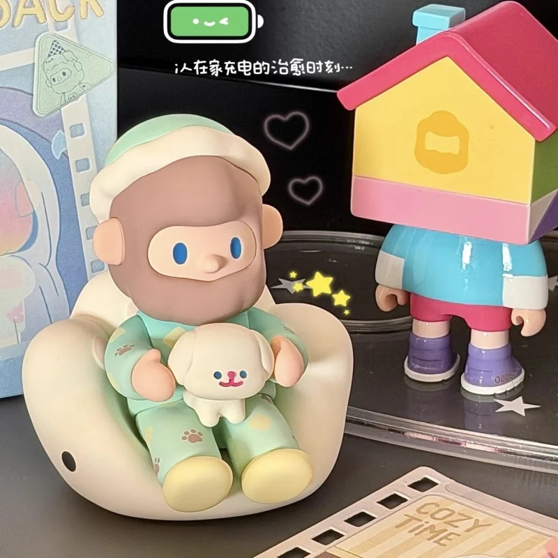 Genuine Farmer Bob Flash Back Series Blind Box Trendy Doll Anime Figure Suprise Box Desktop Decoration Xmas Gifts Collection Toy