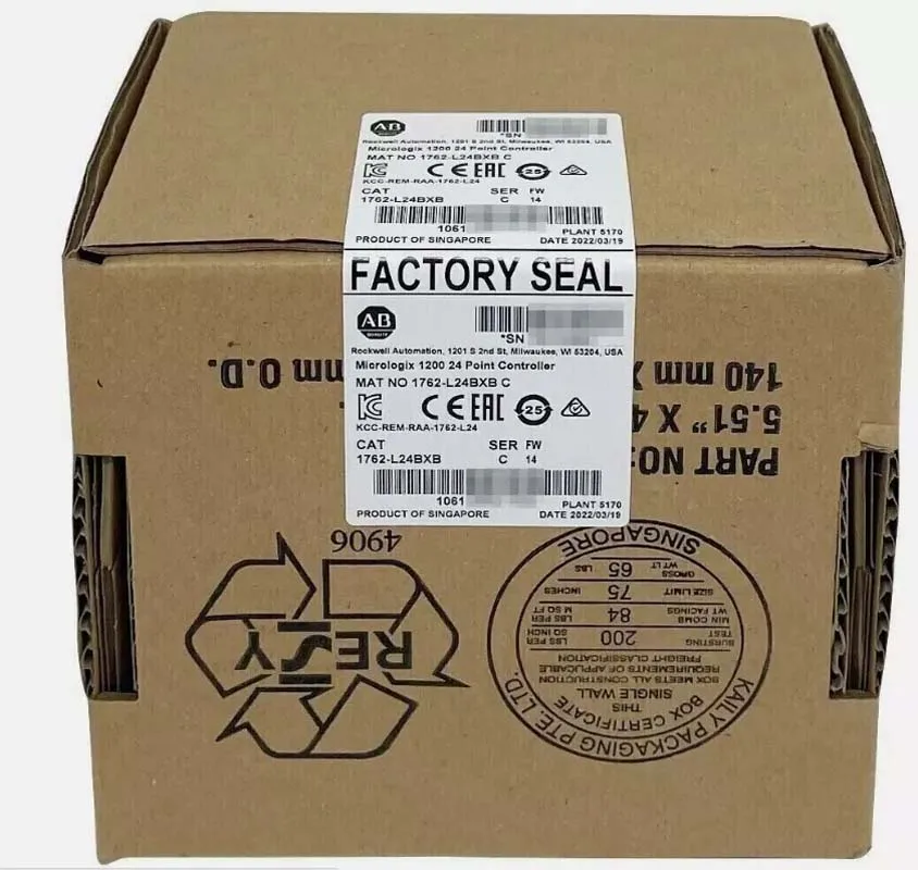 

New 1762-IA8 1762-IQ8OW6 1762-L24BWA 1762-L24BXB 1762-OA8 1762-OB16 1762-OB32T Allen-Bradley POINT I/O Modules EtherNet/IP