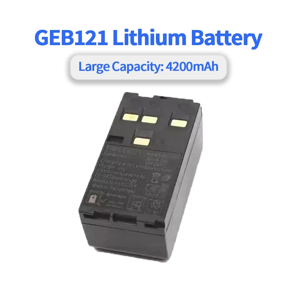 GEB121 Battery for TPS TC GS SR Series Total Station Survey Instrument Rechargeable NI-MH Battery GEB121  Lithium Ion Battery