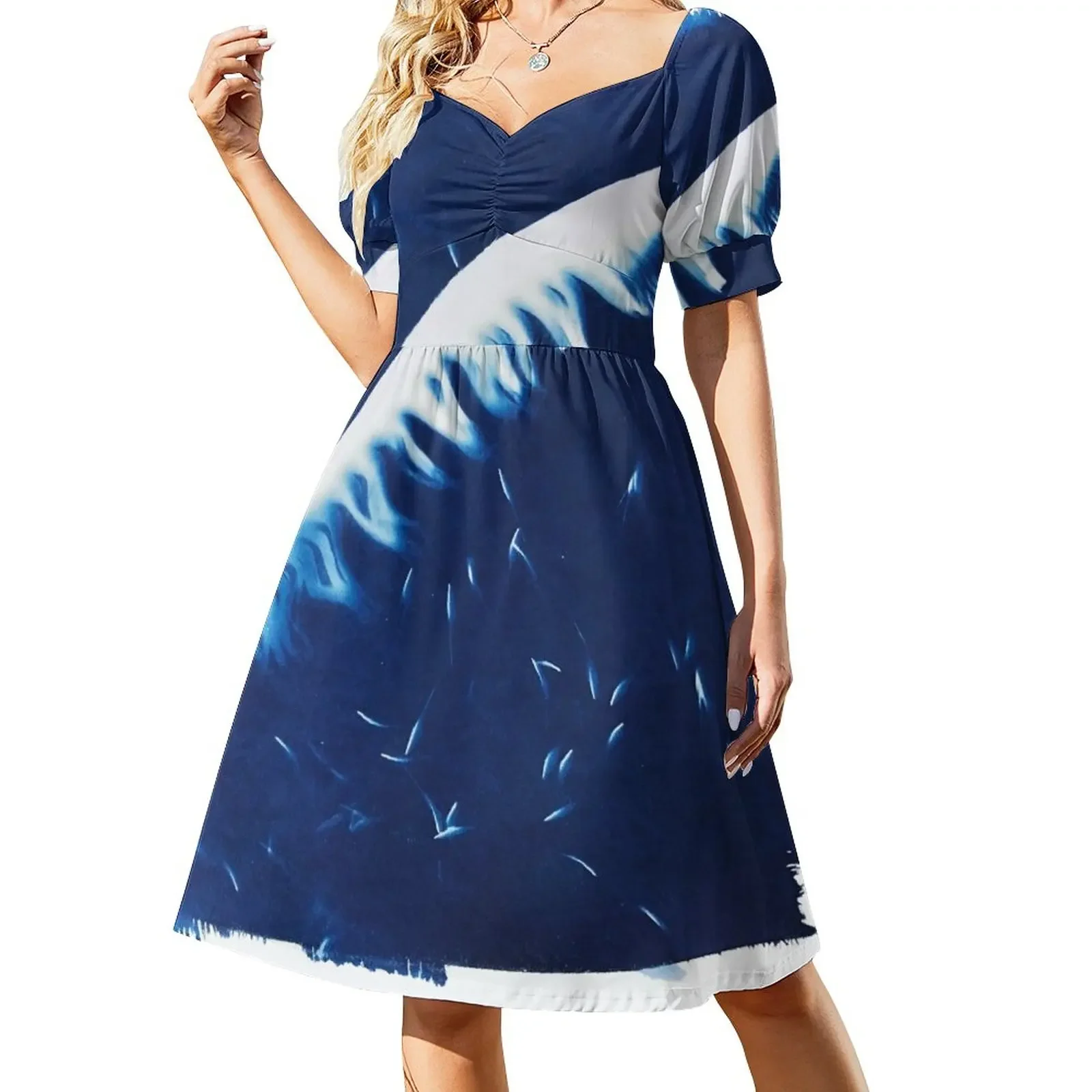 

Raoni Short-Sleeved Dress Women's long dress Long veiled dresses Women's skirt