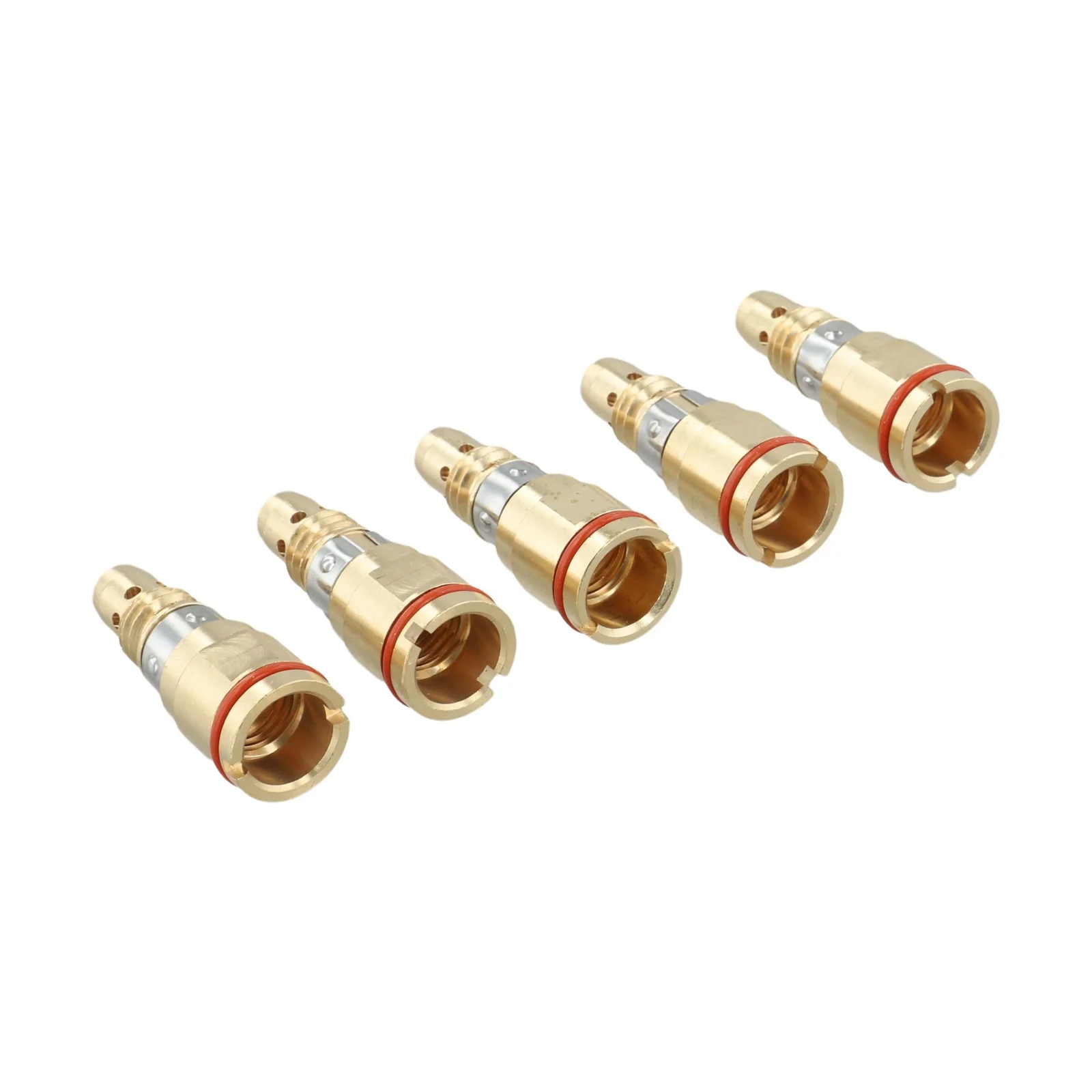 Five Pieces Copper Welding Gas Diffuser DM250 for Miller For MDX Series MIG Welding Equipment Replacement Nozzles