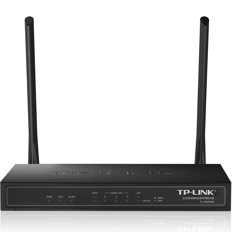

TP-LINK Enterprise-grade 300M беспроводной VPN-роутер TL-WAR302, 1 порт WAN 100M, 3 порта WAN/LAN 100M, 1 порт LAN 100M, 2x2 MIMO, 300 Мбит/с