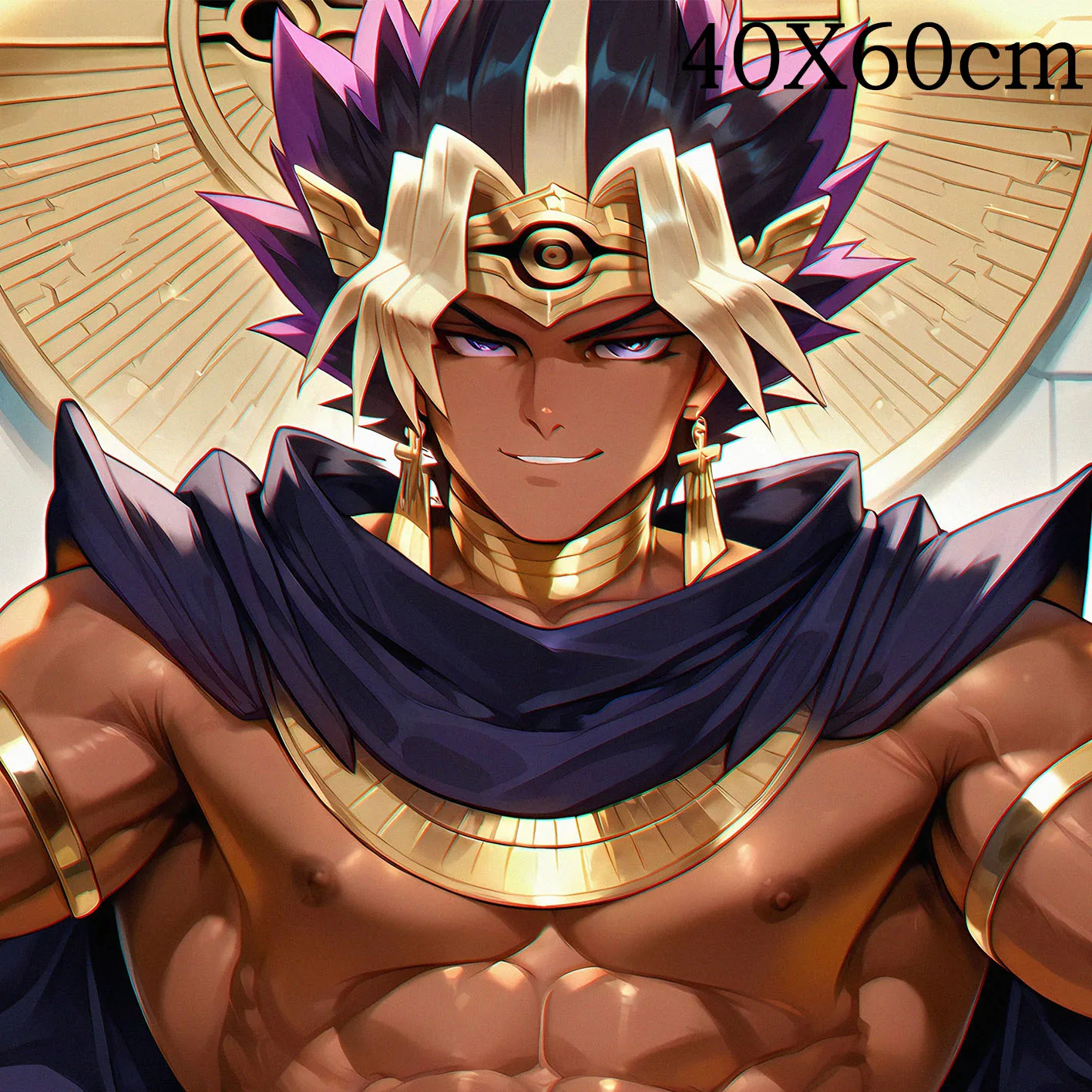 

Anime Pillow Pharaoh Atem - Yu-Gi-Oh Dakimakura Nsfw Half body Cartoon Pillow Core Double Side Print
