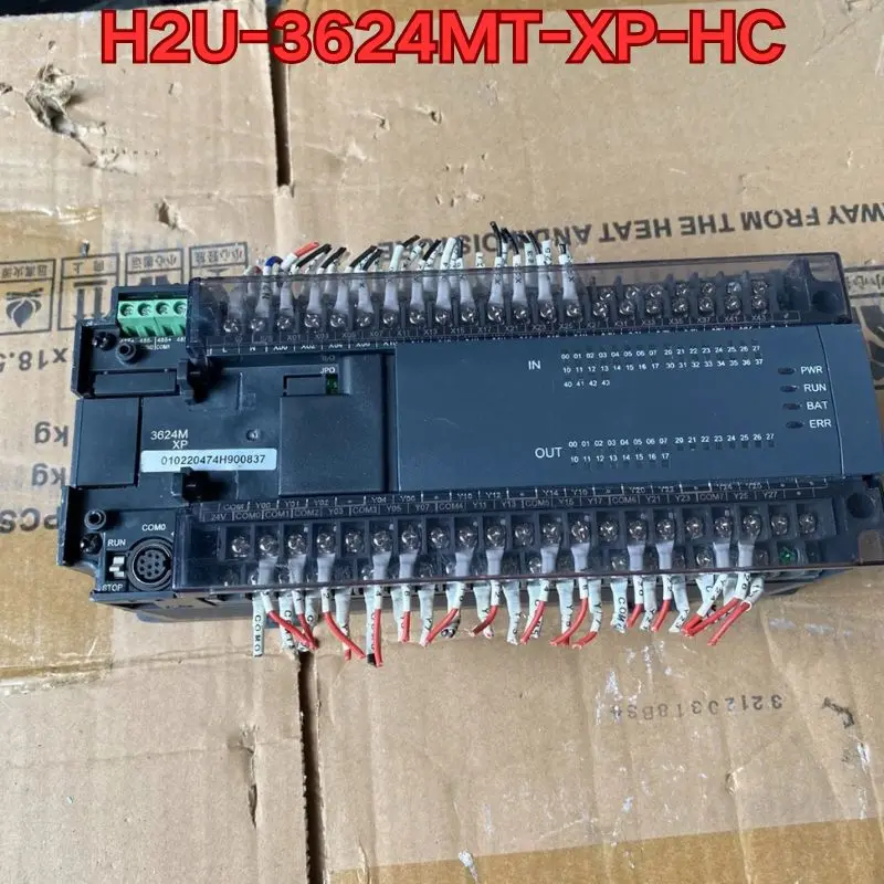 

Second-hand PLC module H2U-3624MT-XP-HC function test is normal