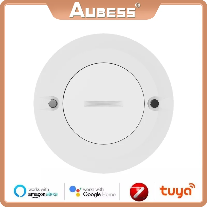 Tuya ZigBee Wasser lecks ensor Hochwasser leck alarm Smart Home Automatisierung Sicherheits schutz Wasser immersion sensor