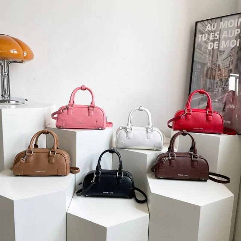 

Кожаная сумка через плечо премиум-класса, женская сумка, винтажная дизайнерская сумка через плечо, элегантный женский кошелек