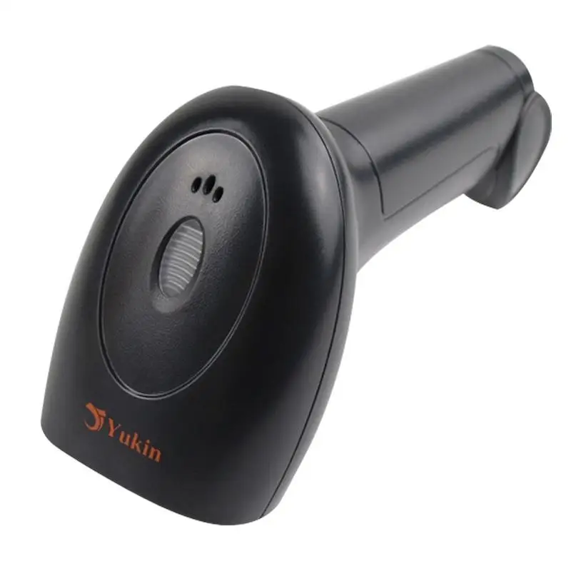 2D Barcode Scanner Portable Automatic QR Code Scanner Handheld QR Barcode Scanner Reader Omnidirectional Automatic Sensing