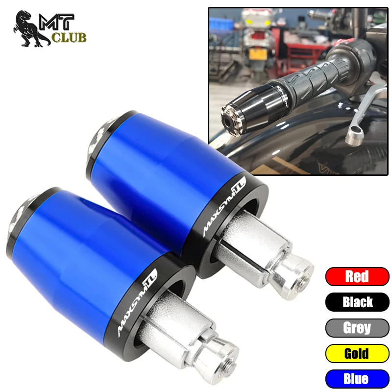 

For SYM MAXSYM TL 500 508 Maxsym TL all years 2024 2023 2022 7/8'' 22MM Motorcycle CNC Handlebar Grips Handle Bar Ends plug
