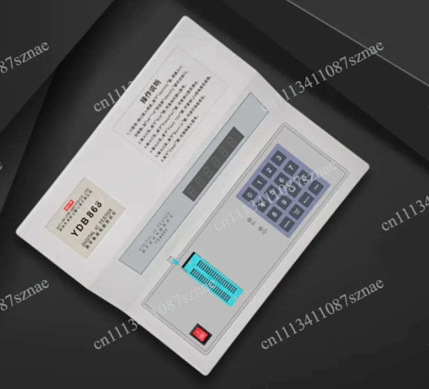 Precision Off-Line Integrated Circuit Tester YBD868, Desktop IC Chip Component Checking Instrument for Electronics Repair