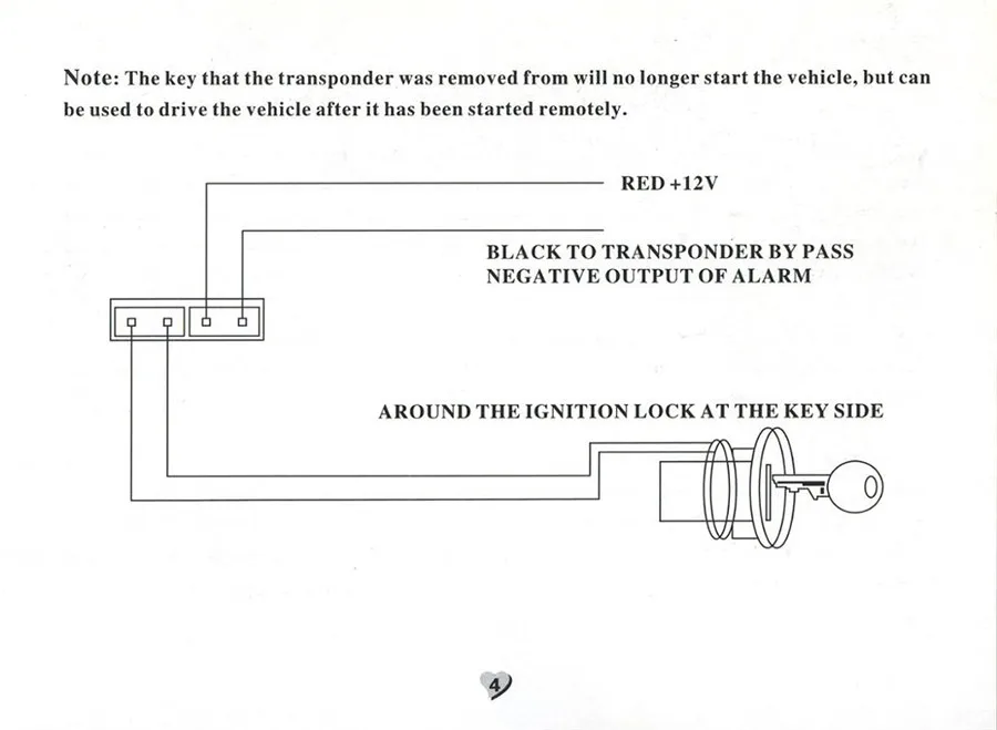 Módulo de BP-02 de derivación del inmovilizador del transpondedor para llave de Chip de coche, arranque remoto PKE