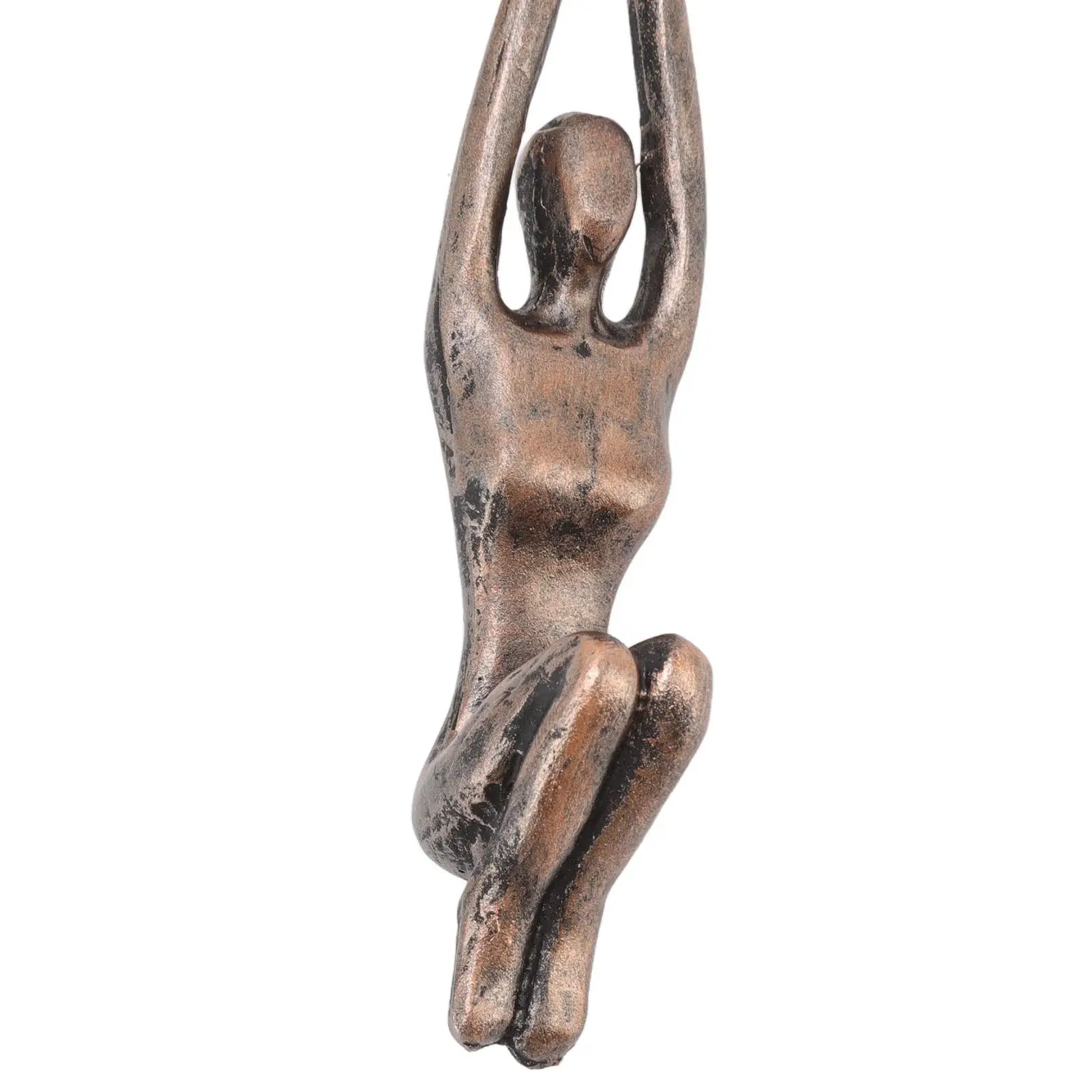 Abstract Man Lifting Woman Sculpture - Romantic Lover Figurine for Home Decor & for cabinet Ornament