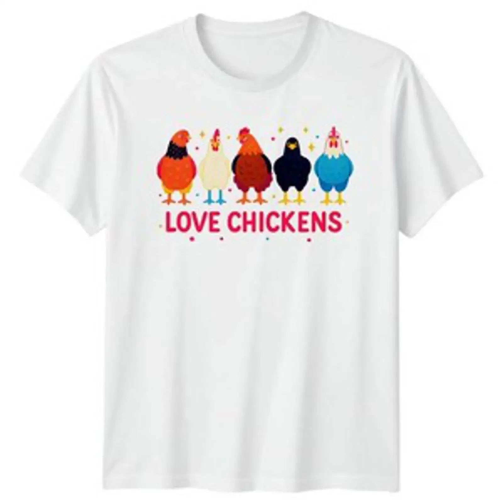 Liebe Hühner T Shirt Huhn Geflügel Zucht Tier Herbst Geschenk für Sie und Ihn vintage Washed Top For Everyday Wear