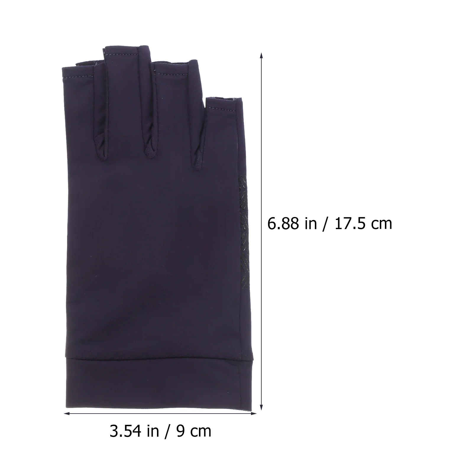 1 ペアハーフフィンガーフィットネスグローブ耐摩耗性耐衝撃性通気性アウトドアスポーツ乗馬釣り保護アクセサリー