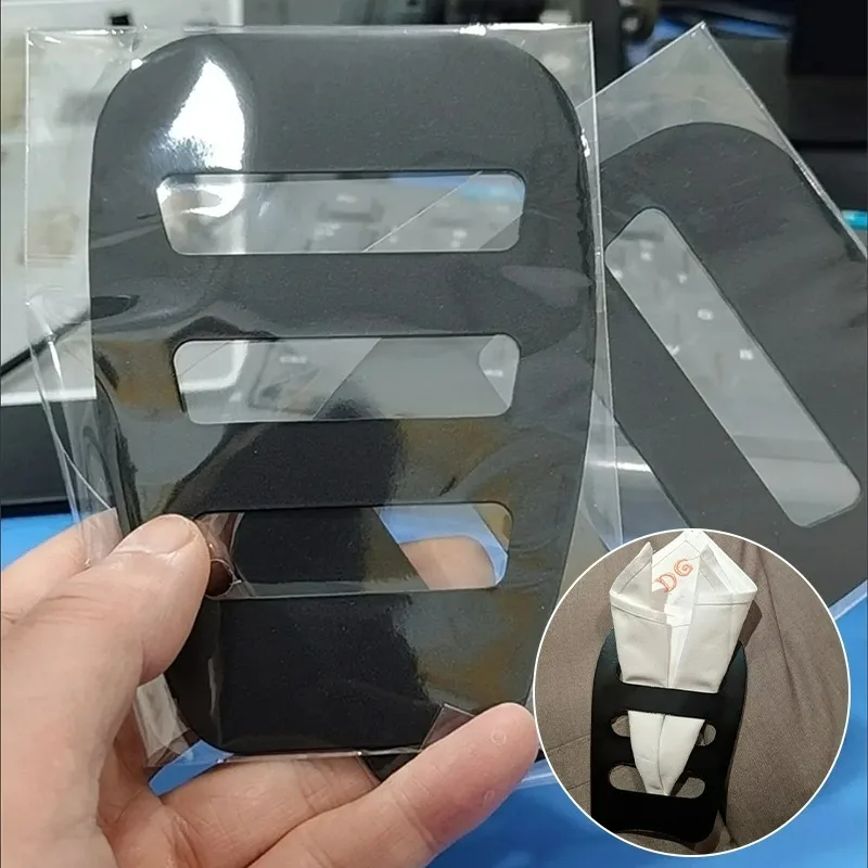 جيب المربعات حامل منديل حارس المنظم رجل مناديل مطوية مسبقا للرجال السادة دعوى ارتداء الملحقات #2