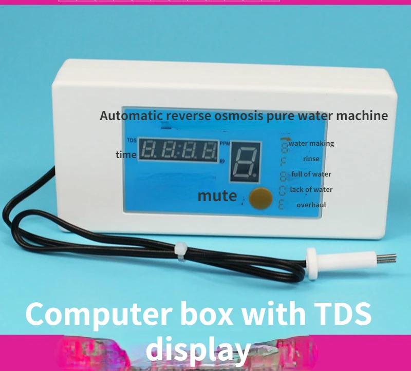 Figuur 8 computerbox met TDS-waardeweergave Computerbox Zuiver watermachine Computerbesturingskaart Figuur 8 displaycontroller