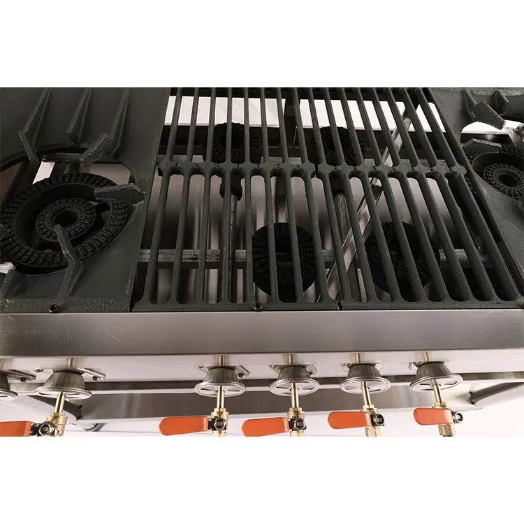 High Quality Commercial Kitchen Stainless Steel BBQ Gas Grill Stand