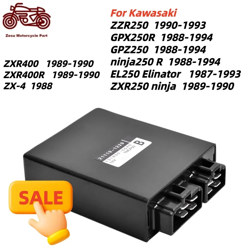 Motorcycle Intelligent Digital Ignition CDI Igniter For KAWASAKI ZXR400 ZXR400R ZX4 21119-1271 21119-1292 211191245 ZXR 400 400R