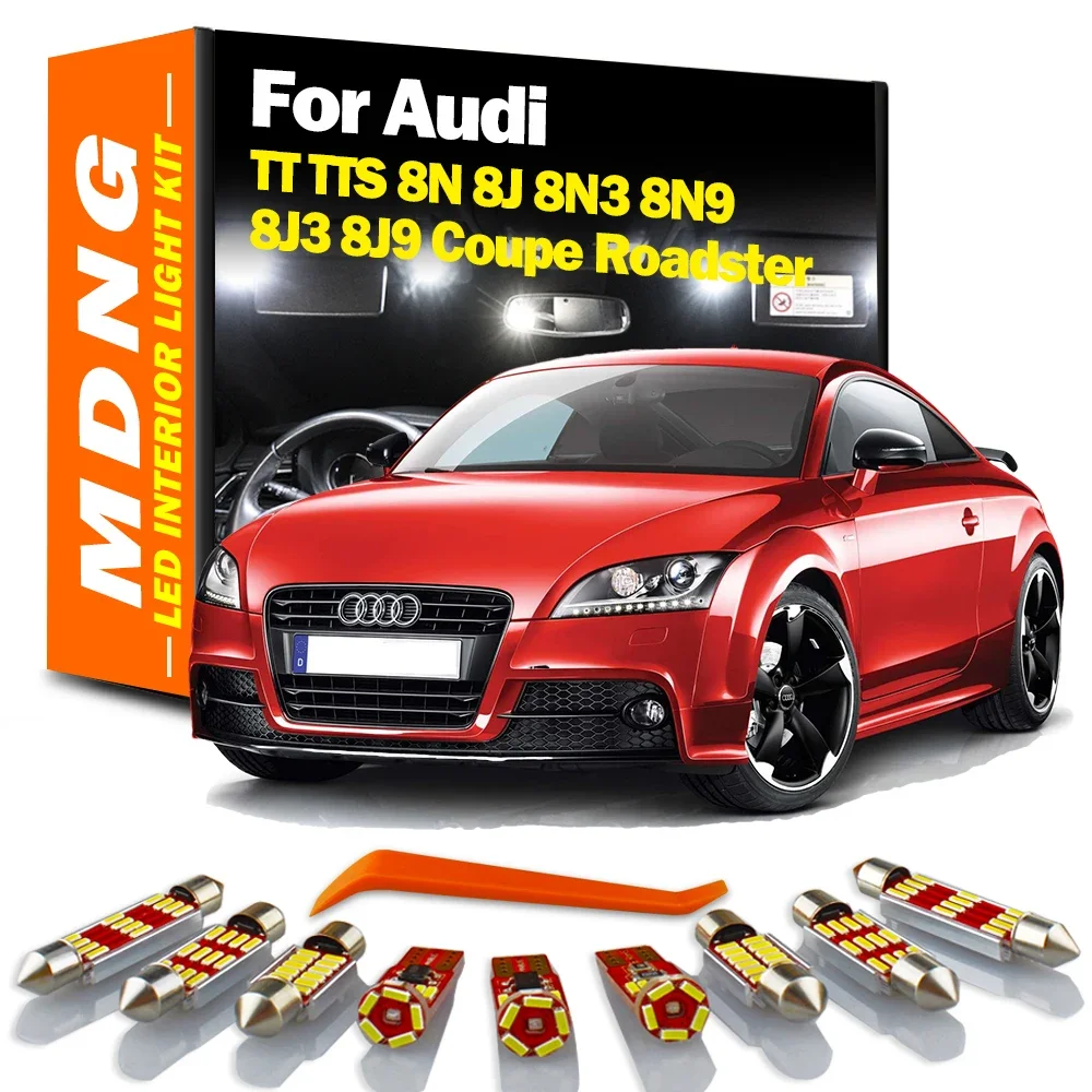 

MDNG для Audi TT, TTS, 8N, 8J, 8N3, 8N9, 8J3, 8J, 9 детской, 1999-2002, 2003 дюйма, 2004 дюйма, аксессуары для салона автомобиля, Canbus