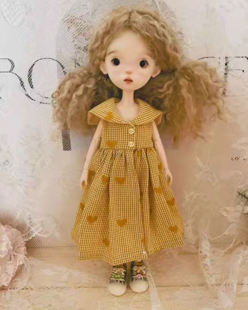 1 قطعة 2025 نمط القلب الكلاسيكي Blythe/Landoudou قطعة واحدة (صالح لـ Lulu،ymy24،Ob22،24،26،zone، Jenny) #5