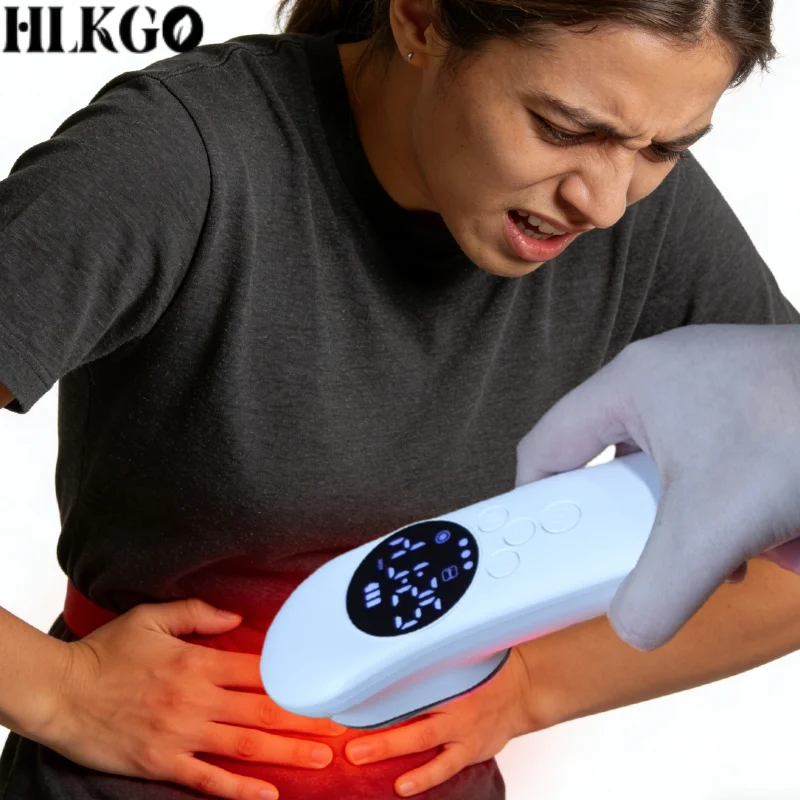Advanced Ilib Laser Technology, 880mW 17 Diodes Combination, Class Device with Pulse & CW Mode for Chronic Pain Relief & Healing