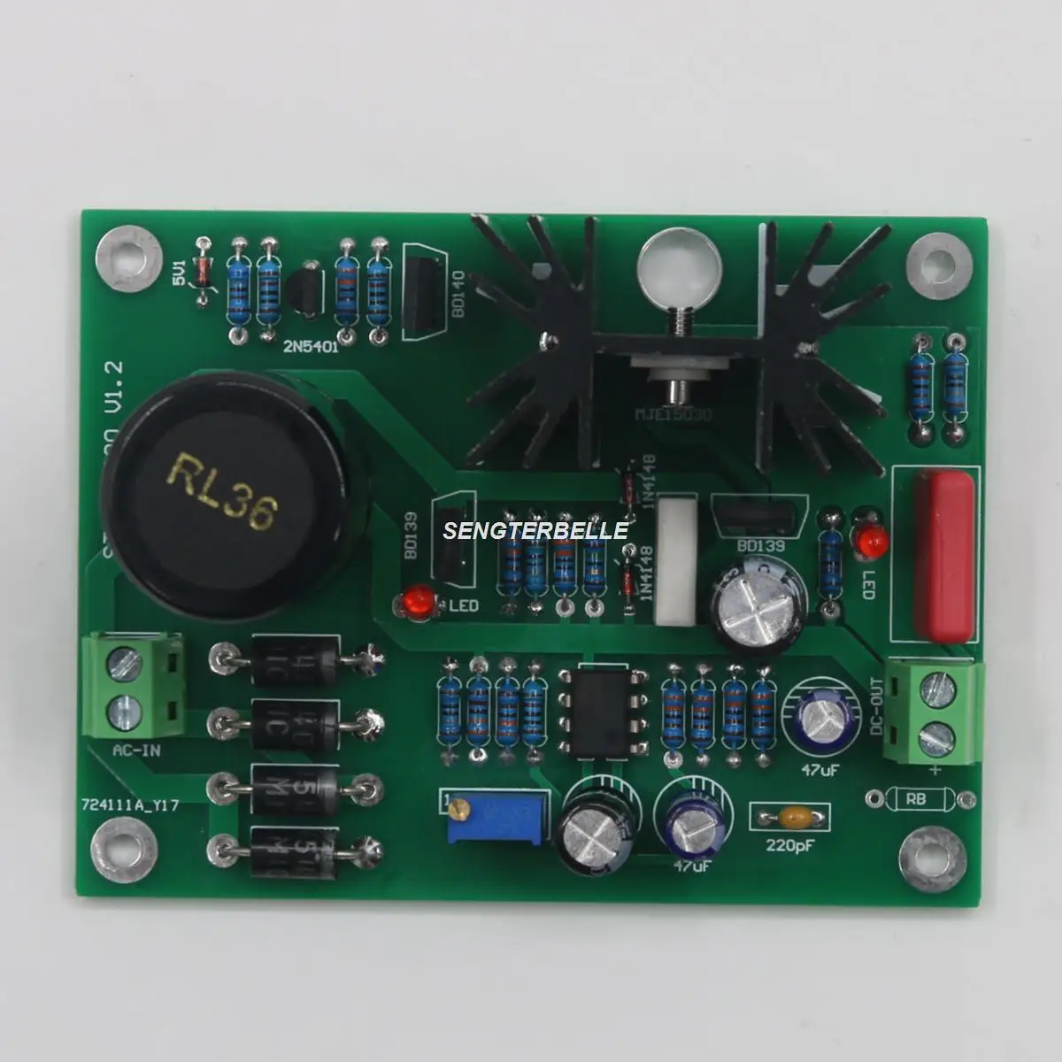 リニア電源安定化ボードキット,hifi dc 5v-24v,超低ノイズ,studer900