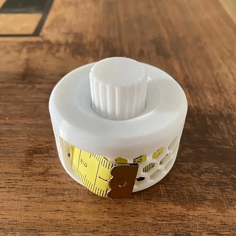 Sewing Tape Measure Storage Box Space-saving Flip-Top Card Slot Design Desk Drawer Organizer For Home/Office Supplies Organizer