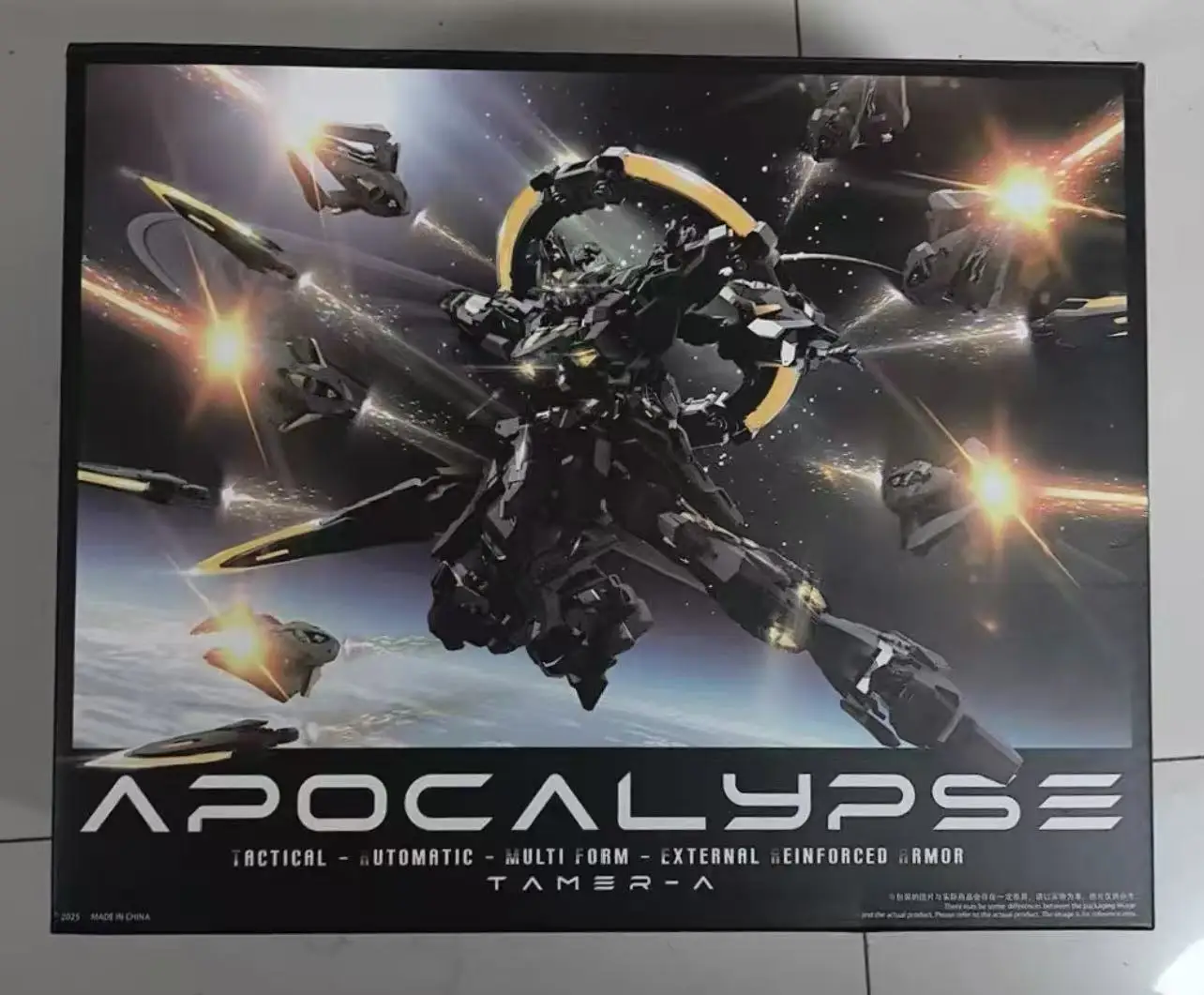 

Vientiane Fusion BLACK APOCALYPSE Сборная модель Фигурки Апокалипсис Luminou Флуоресцентная модель Пользовательские игрушки SKY DEFENDER