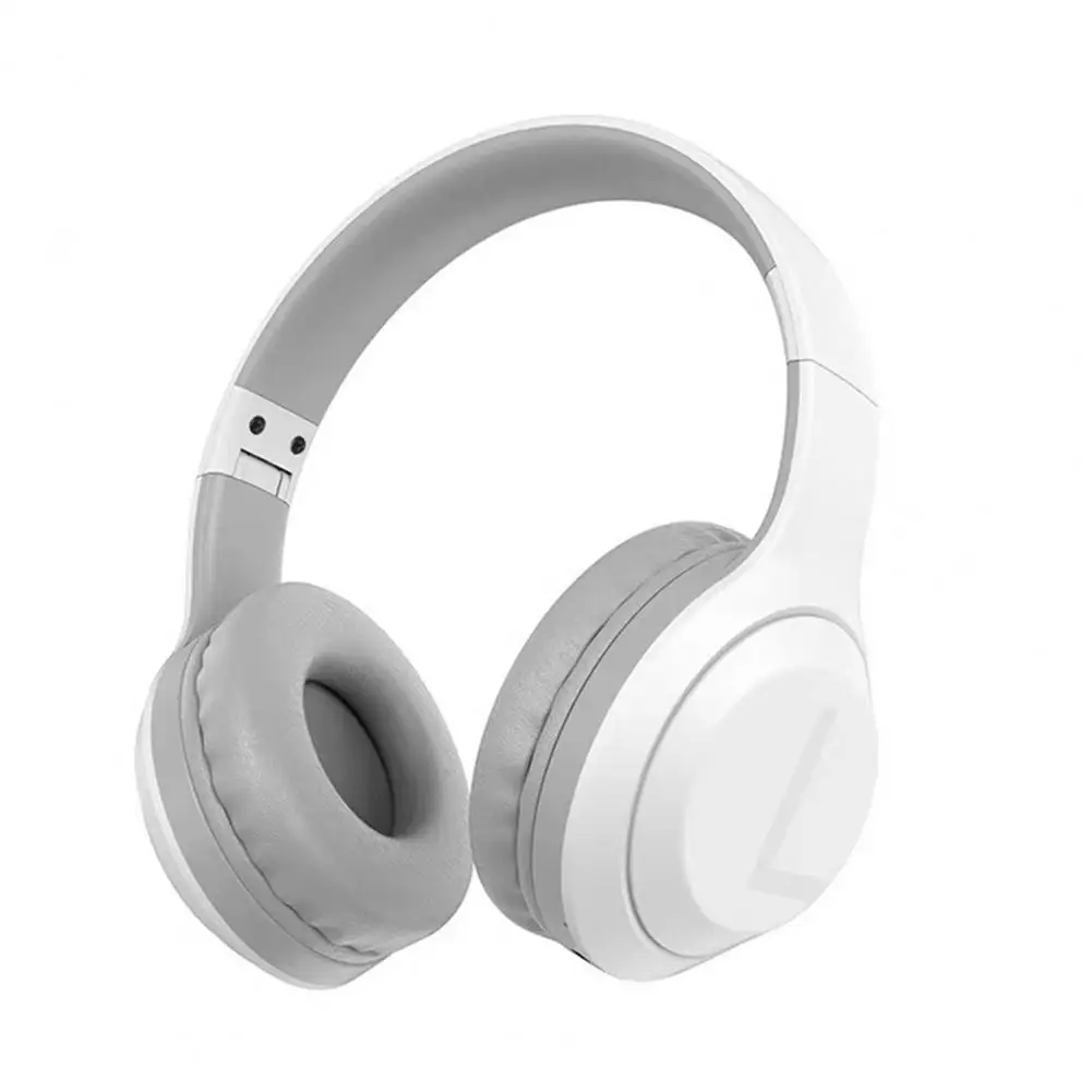 Wireless Bluetooth-compatible 5.0 Headphones 20 Hours Playtime Noise Isolating HiFi Stereo Sound Over Ear Headphones with Microp