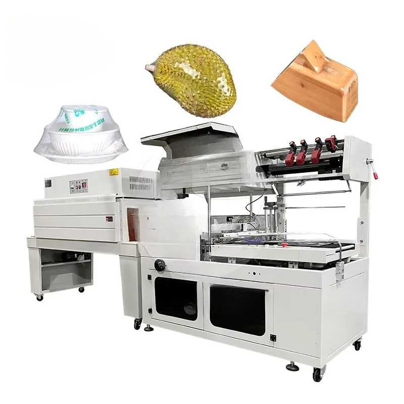 Automatic Shrink Packaging Machine Customized Heat Shrink Wrapper Film Sealing Equipment For Commercial Packaging
