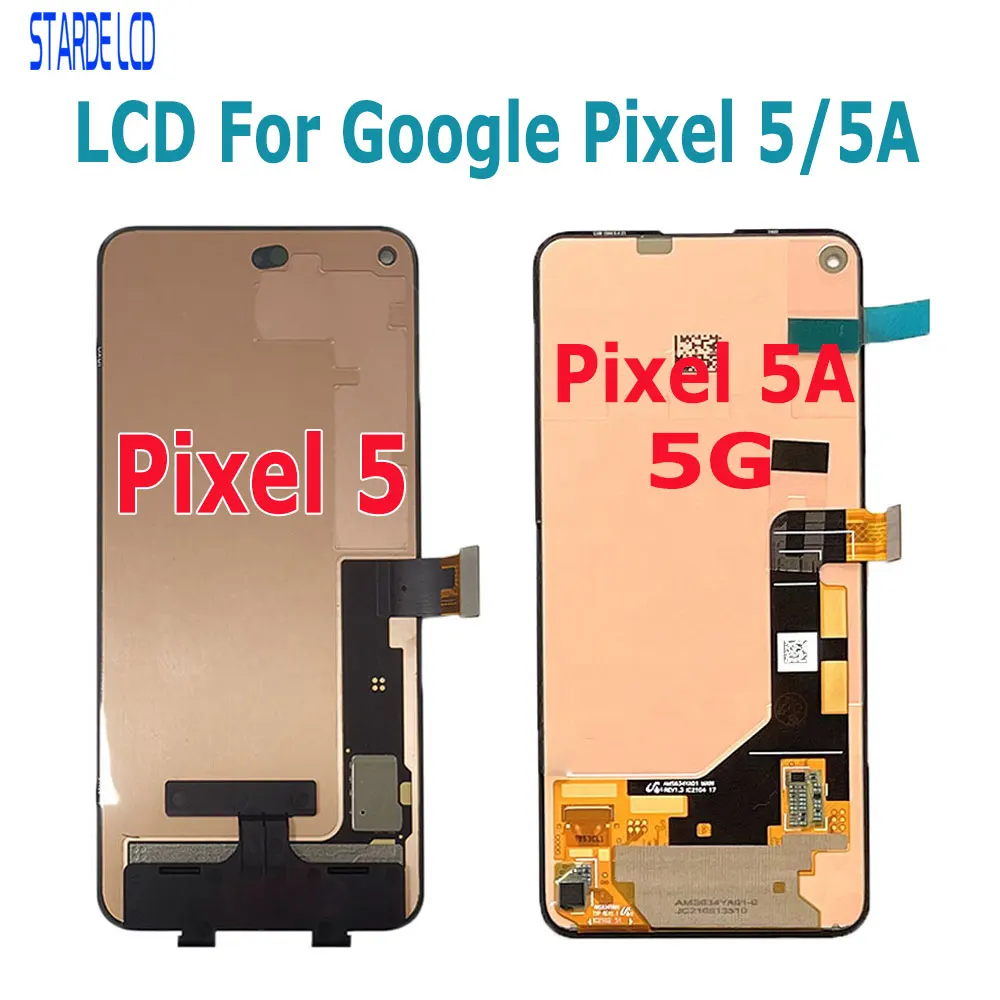 Original LCD For Google Pixel 5 LCD Display Touch Screen Digitizer Assembly Replacement For Google Pixel 5A 5G Diaplay 5 LCD